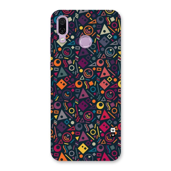 Abstract Figures Back Case for Honor Play