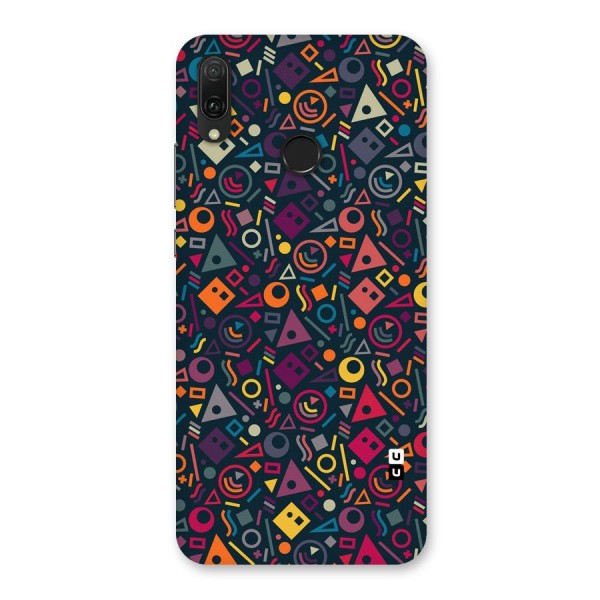Abstract Figures Back Case for Huawei Y9 (2019)