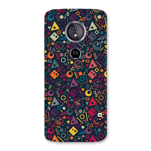 Abstract Figures Back Case for Moto E5