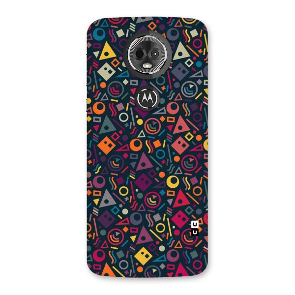 Abstract Figures Back Case for Moto E5 Plus