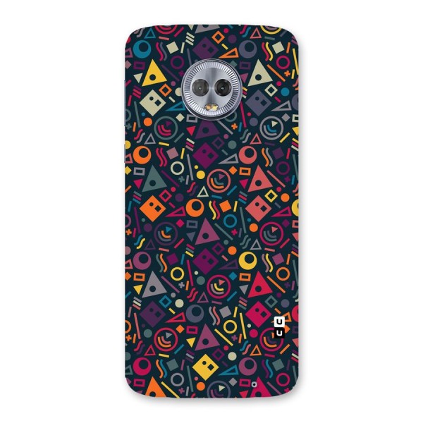 Abstract Figures Back Case for Moto G6 Plus
