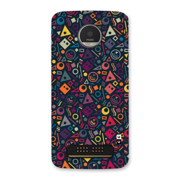 Abstract Figures Back Case for Moto Z Play