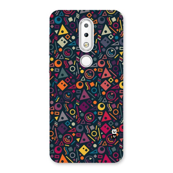 Abstract Figures Back Case for Nokia 6.1 Plus