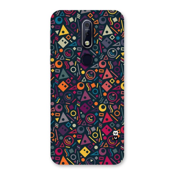 Abstract Figures Back Case for Nokia 7.1