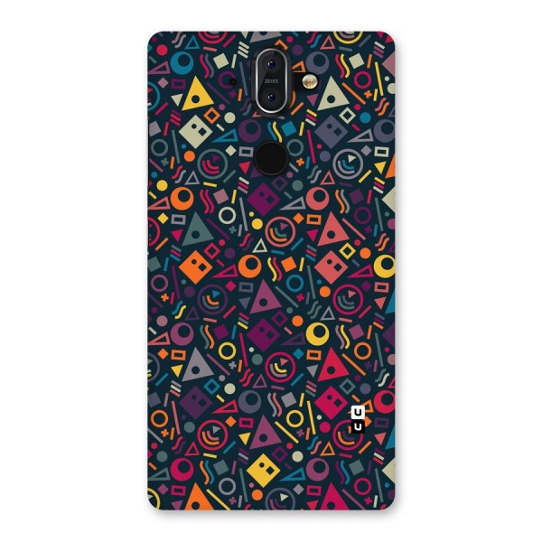 Abstract Figures Back Case for Nokia 8 Sirocco