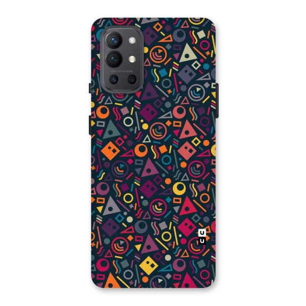 Abstract Figures Back Case for OnePlus 9R