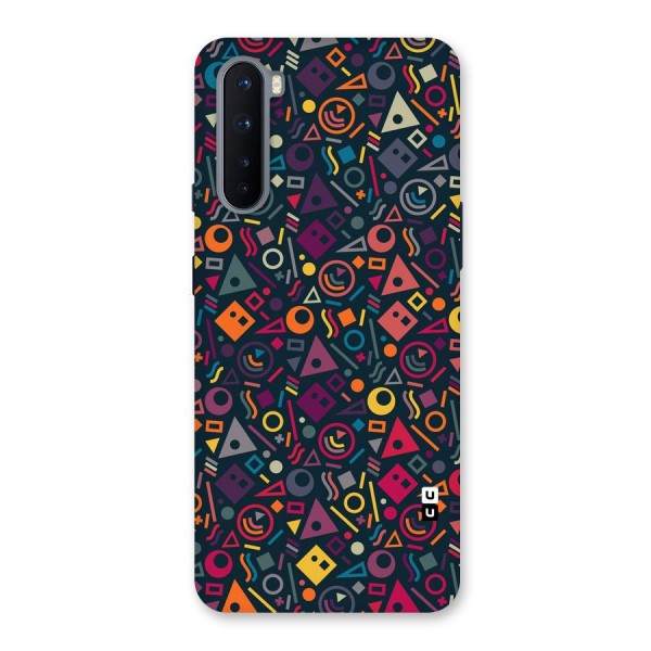 Abstract Figures Back Case for OnePlus Nord