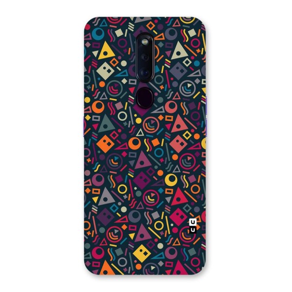 Abstract Figures Back Case for Oppo F11 Pro