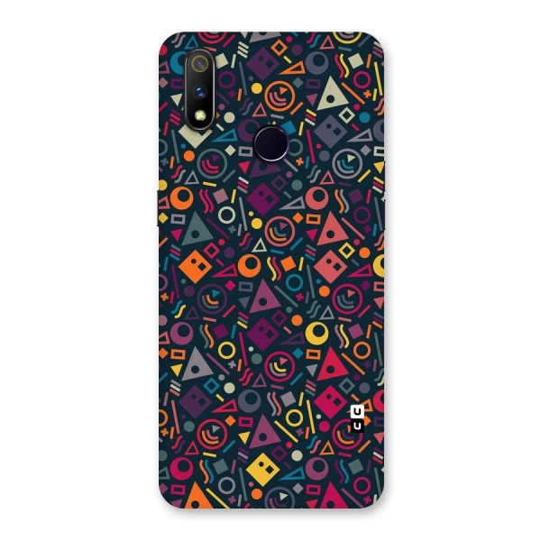 Abstract Figures Back Case for Realme 3 Pro