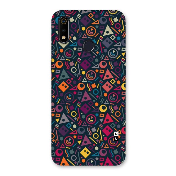 Abstract Figures Back Case for Realme 3i