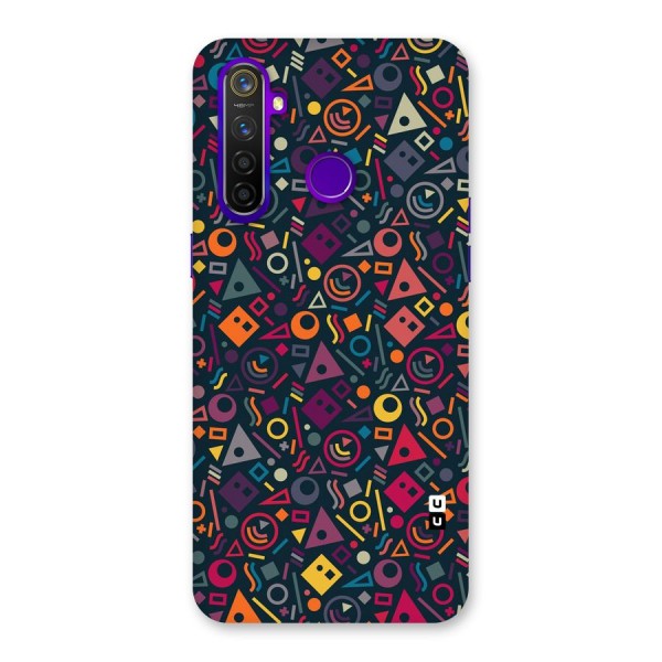Abstract Figures Back Case for Realme 5 Pro