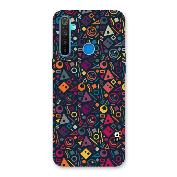 Abstract Figures Back Case for Realme 5s