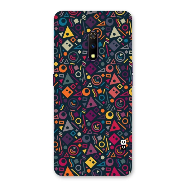 Abstract Figures Back Case for Realme X