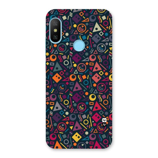 Abstract Figures Back Case for Redmi 6 Pro