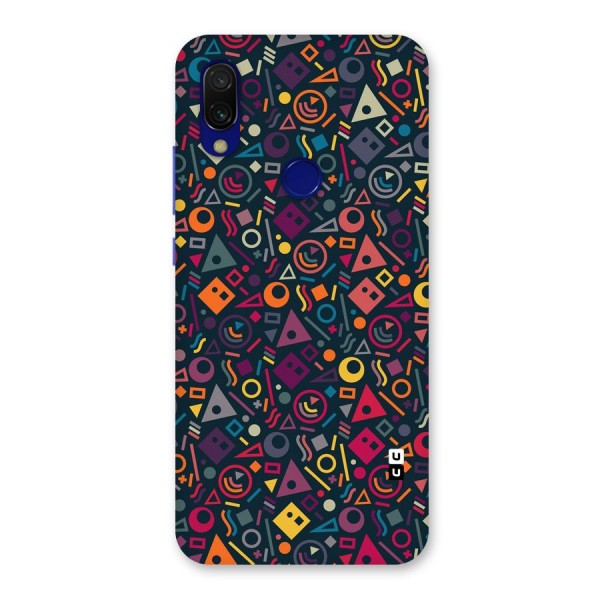 Abstract Figures Back Case for Redmi 7