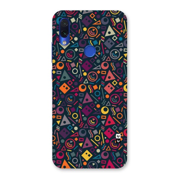 Abstract Figures Back Case for Redmi Note 7