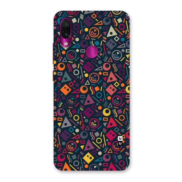 Abstract Figures Back Case for Redmi Note 7 Pro