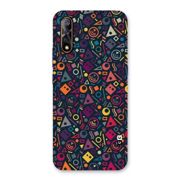 Abstract Figures Back Case for Vivo S1