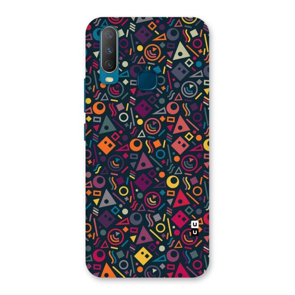 Abstract Figures Back Case for Vivo Y17