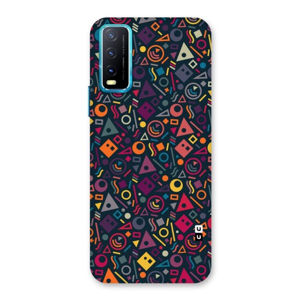 Abstract Figures Back Case for Vivo Y20