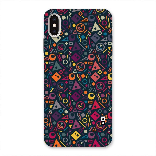 Abstract Figures Back Case for iPhone XS Max