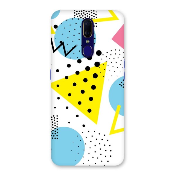 Abstract Geometry Back Case for Oppo A9