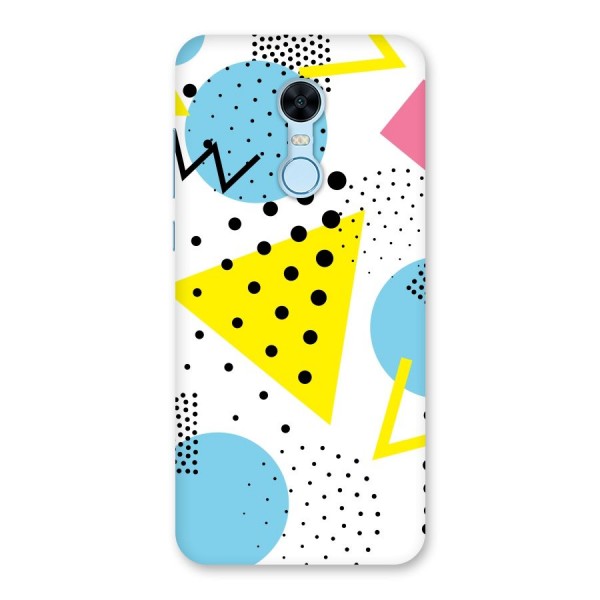 Abstract Geometry Back Case for Redmi Note 5