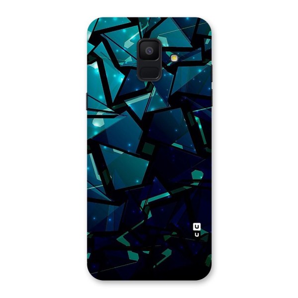 Abstract Glass Design Back Case for Galaxy A6 (2018)