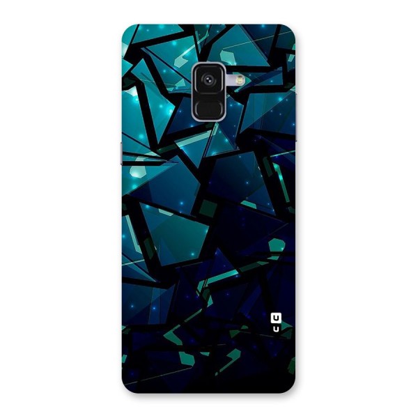 Abstract Glass Design Back Case for Galaxy A8 Plus