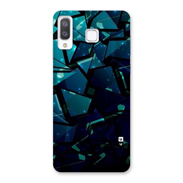 Abstract Glass Design Back Case for Galaxy A8 Star