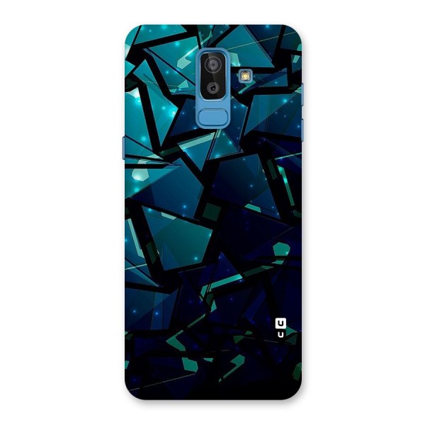 Abstract Glass Design Back Case for Galaxy J8