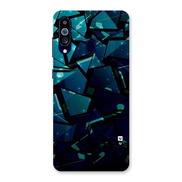 Abstract Glass Design Back Case for Galaxy M40