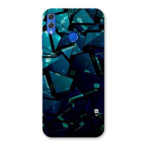 Abstract Glass Design Back Case for Honor 8X