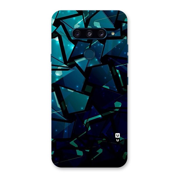 Abstract Glass Design Back Case for LG  V40 ThinQ
