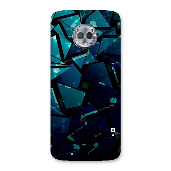 Abstract Glass Design Back Case for Moto G6