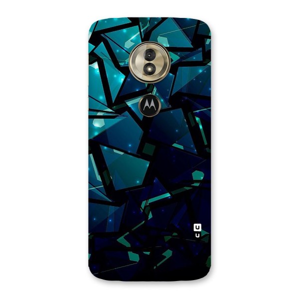 Abstract Glass Design Back Case for Moto G6 Play