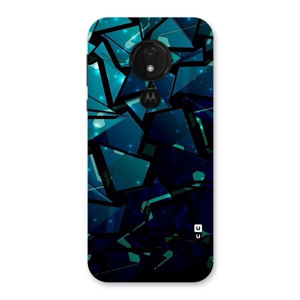 Abstract Glass Design Back Case for Moto G7 Power