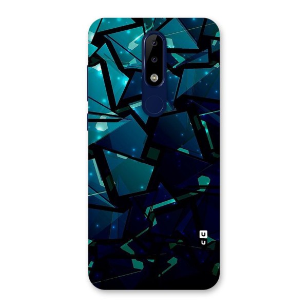 Abstract Glass Design Back Case for Nokia 5.1 Plus