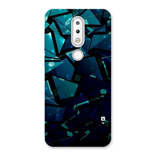 Abstract Glass Design Back Case for Nokia 6.1 Plus