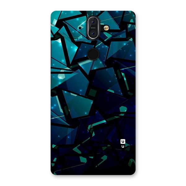 Abstract Glass Design Back Case for Nokia 8 Sirocco