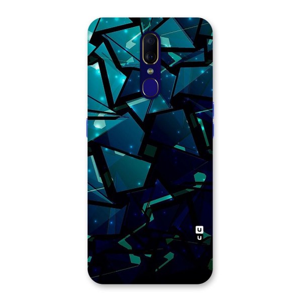 Abstract Glass Design Back Case for Oppo A9