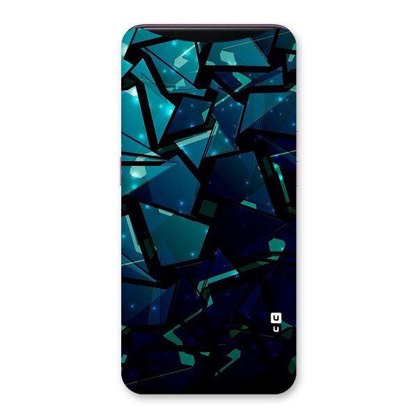 Abstract Glass Design Back Case for Oppo Find X