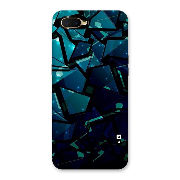 Abstract Glass Design Back Case for Oppo K1