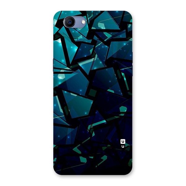Abstract Glass Design Back Case for Oppo Realme 1