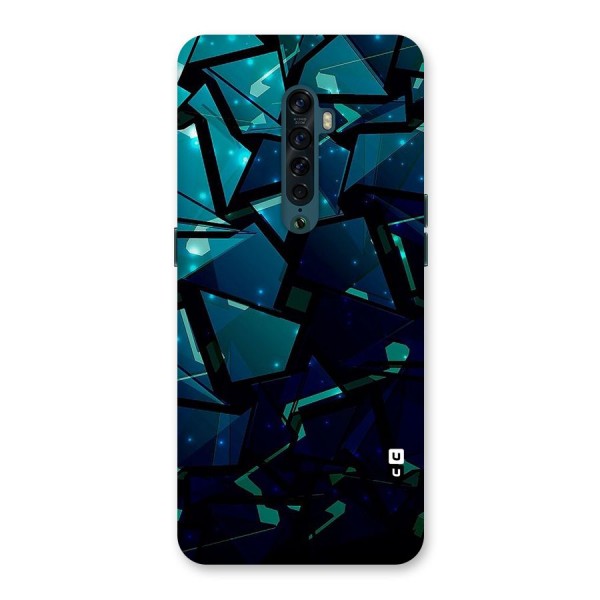 Abstract Glass Design Back Case for Oppo Reno2