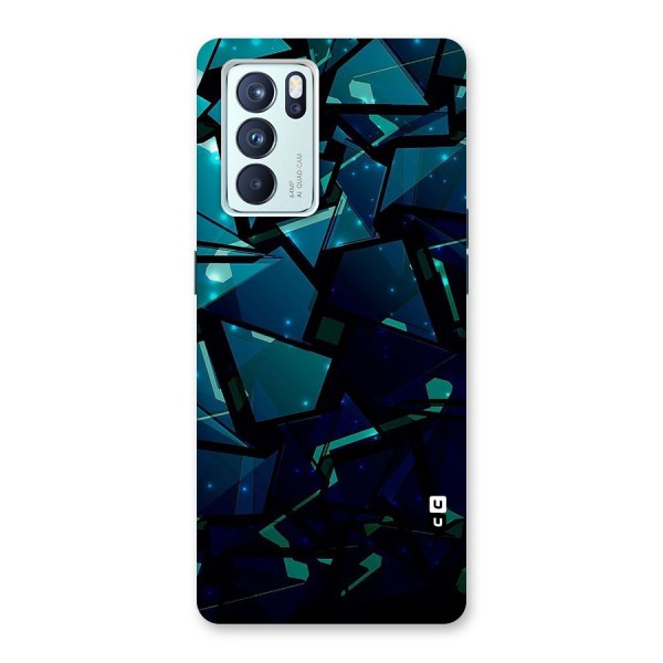 Abstract Glass Design Back Case for Oppo Reno6 Pro 5G