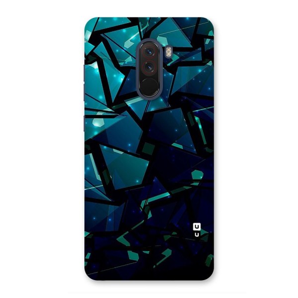 Abstract Glass Design Back Case for Poco F1