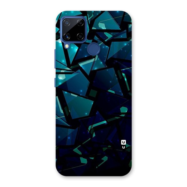 Abstract Glass Design Back Case for Realme C15