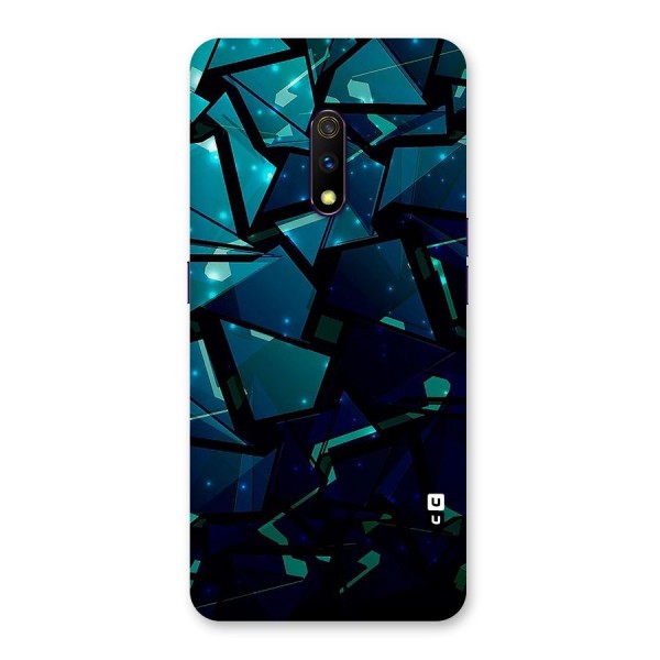 Abstract Glass Design Back Case for Realme X