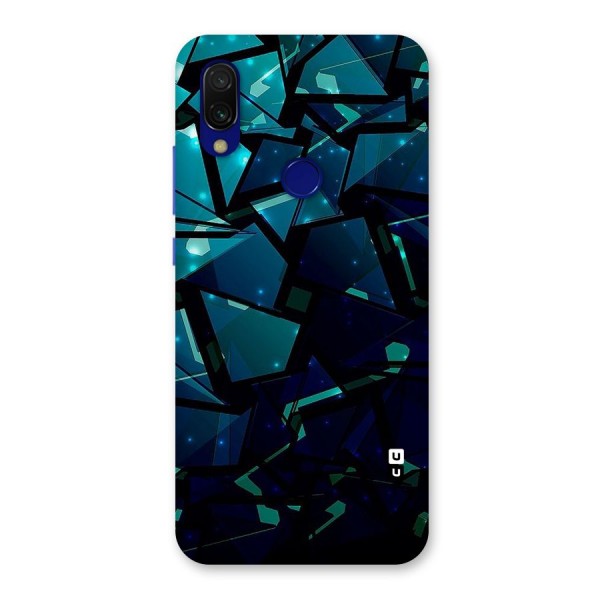 Abstract Glass Design Back Case for Redmi 7
